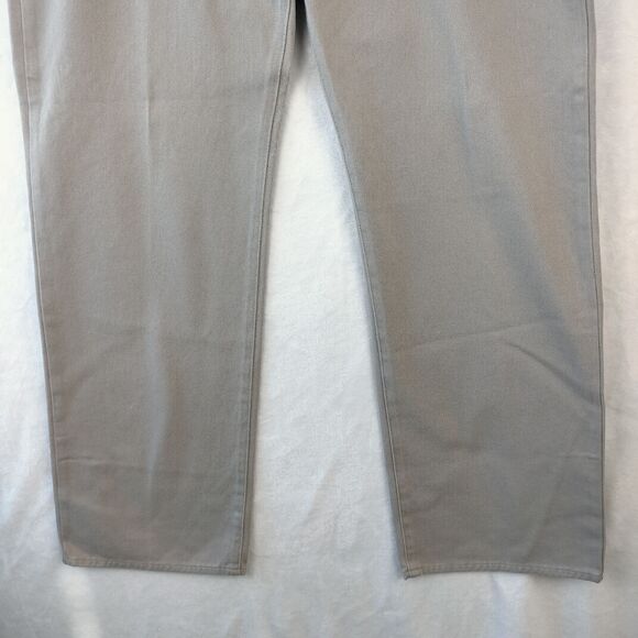 Lucky Brand Jeans Mens 36x30 Beige Classic Fit Straight Leg Dungarees Vintage - Picture 3 of 16